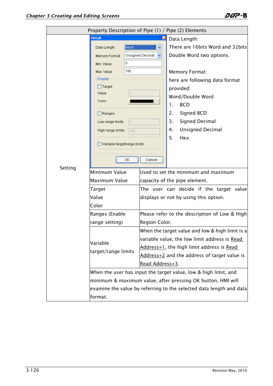 Delta Electronics DELTA DUP-B User Manual | Page 147 / 491