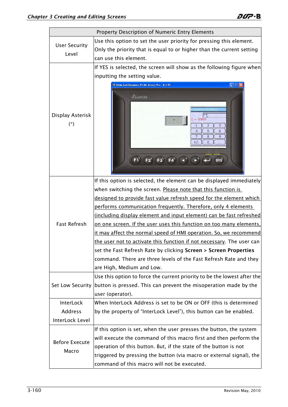Delta Electronics DELTA DUP-B User Manual | Page 181 / 491