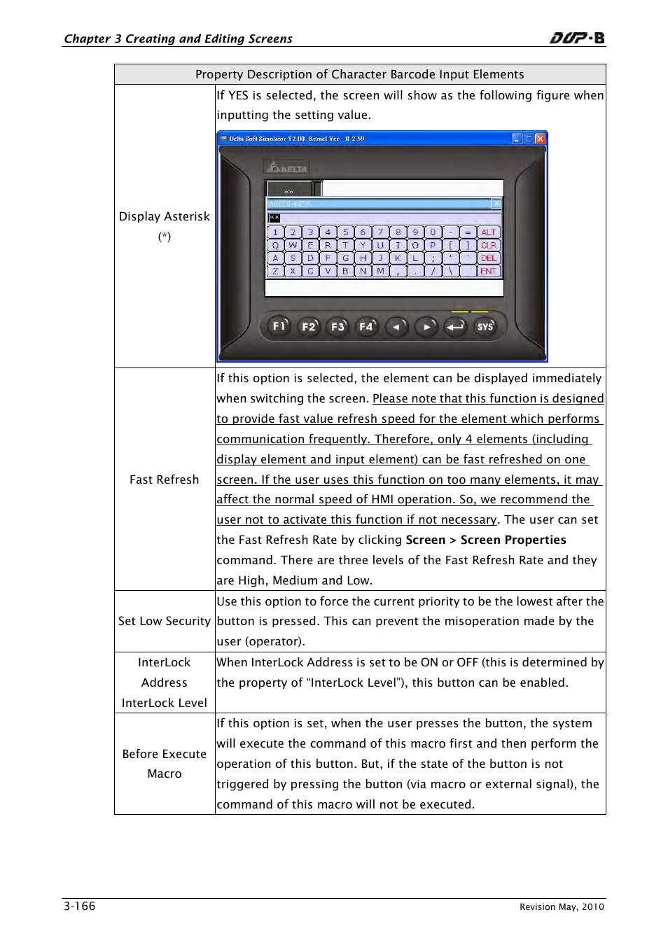 Delta Electronics DELTA DUP-B User Manual | Page 187 / 491