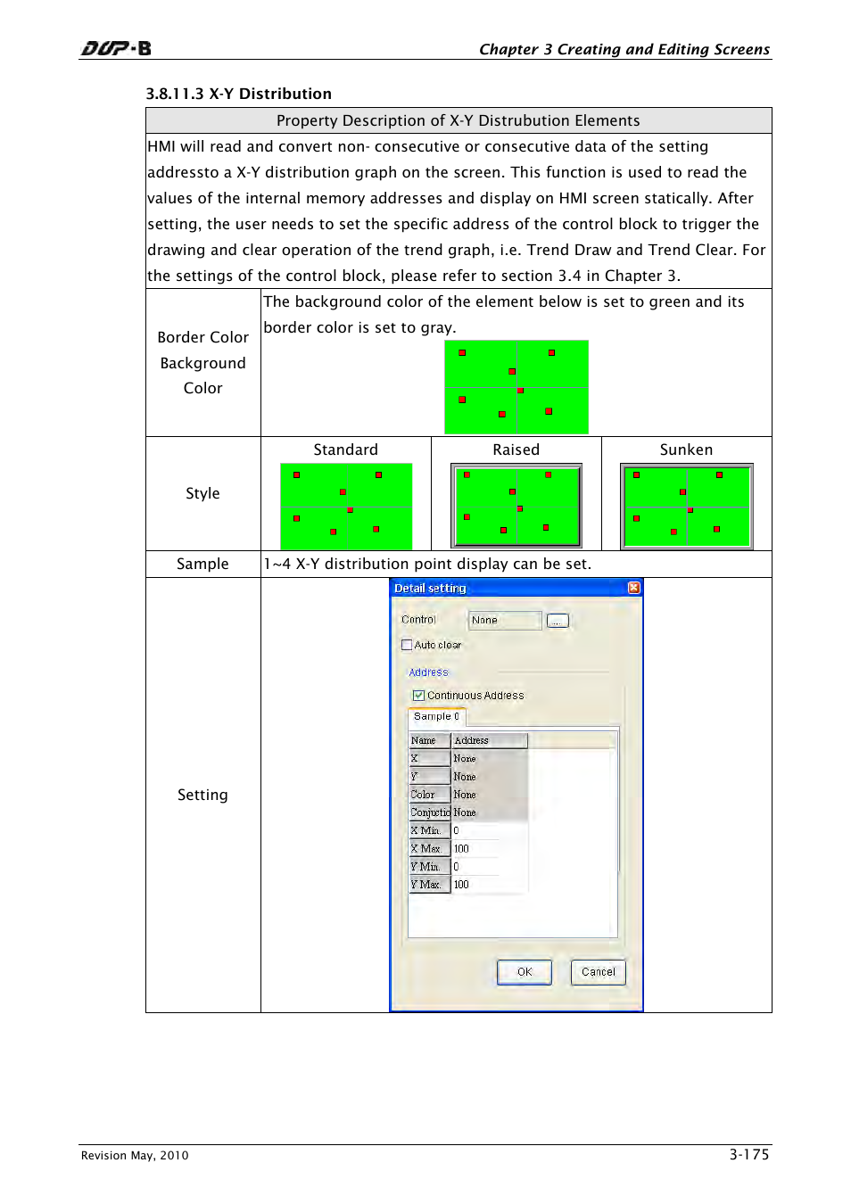 3 x-y distribution | Delta Electronics DELTA DUP-B User Manual | Page 196 / 491