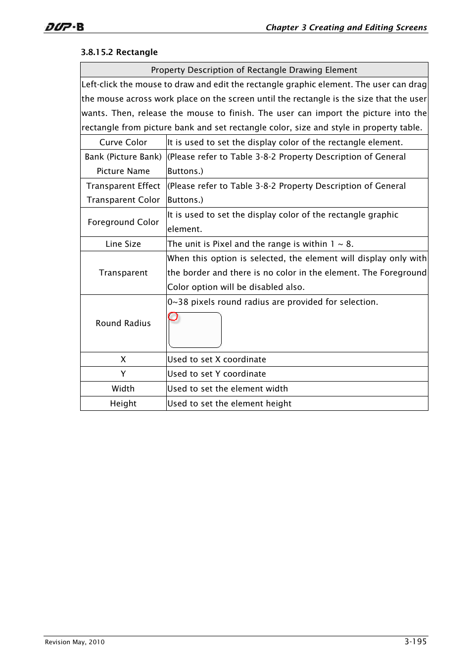 2 rectangle | Delta Electronics DELTA DUP-B User Manual | Page 216 / 491
