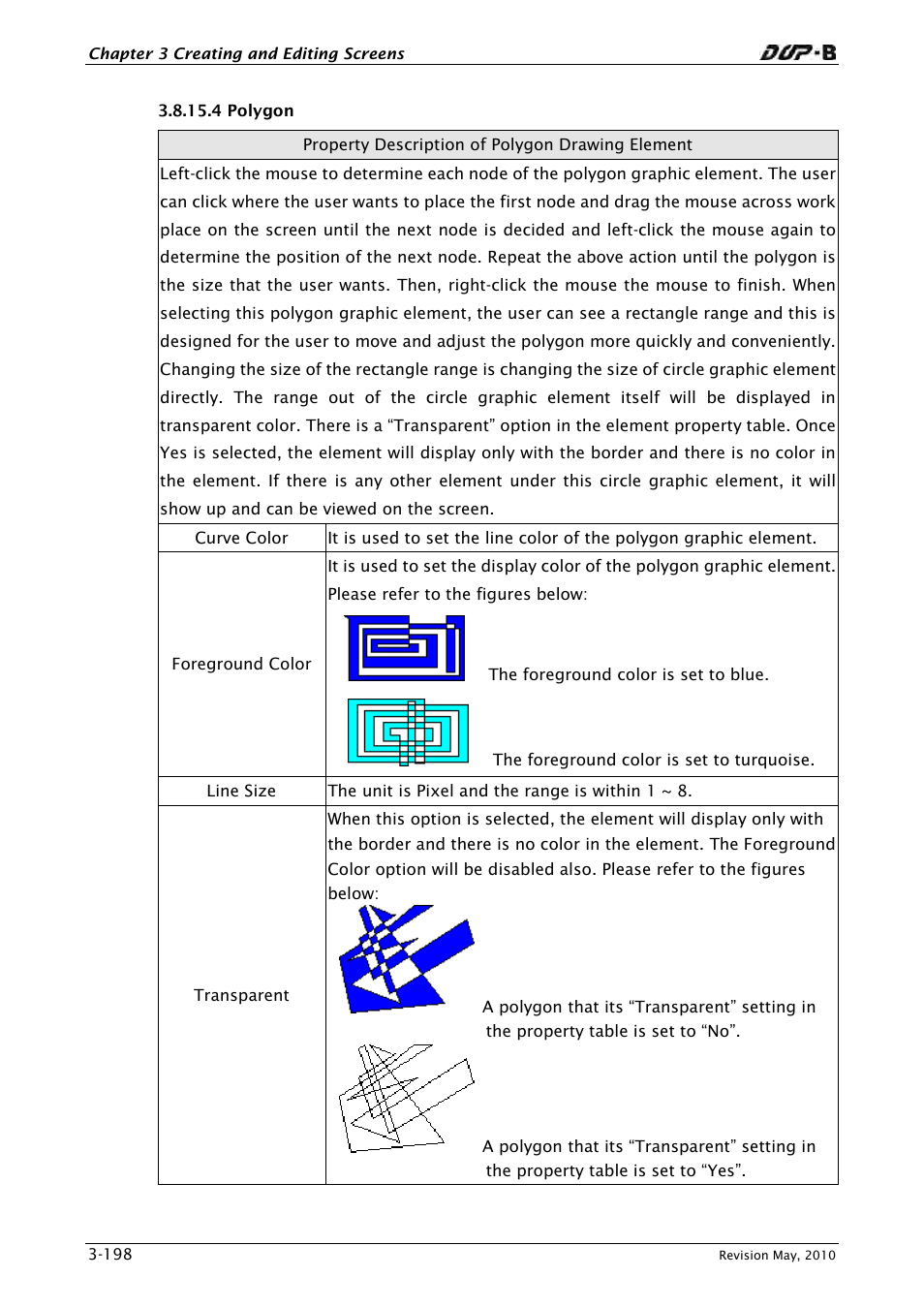 4 polygon | Delta Electronics DELTA DUP-B User Manual | Page 219 / 491