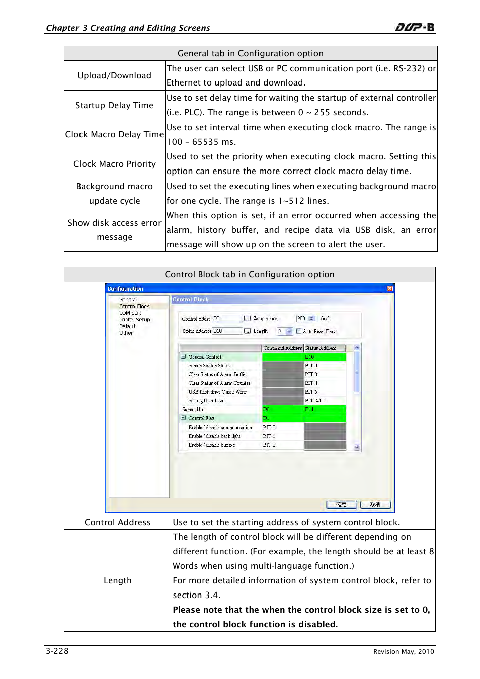 Delta Electronics DELTA DUP-B User Manual | Page 249 / 491