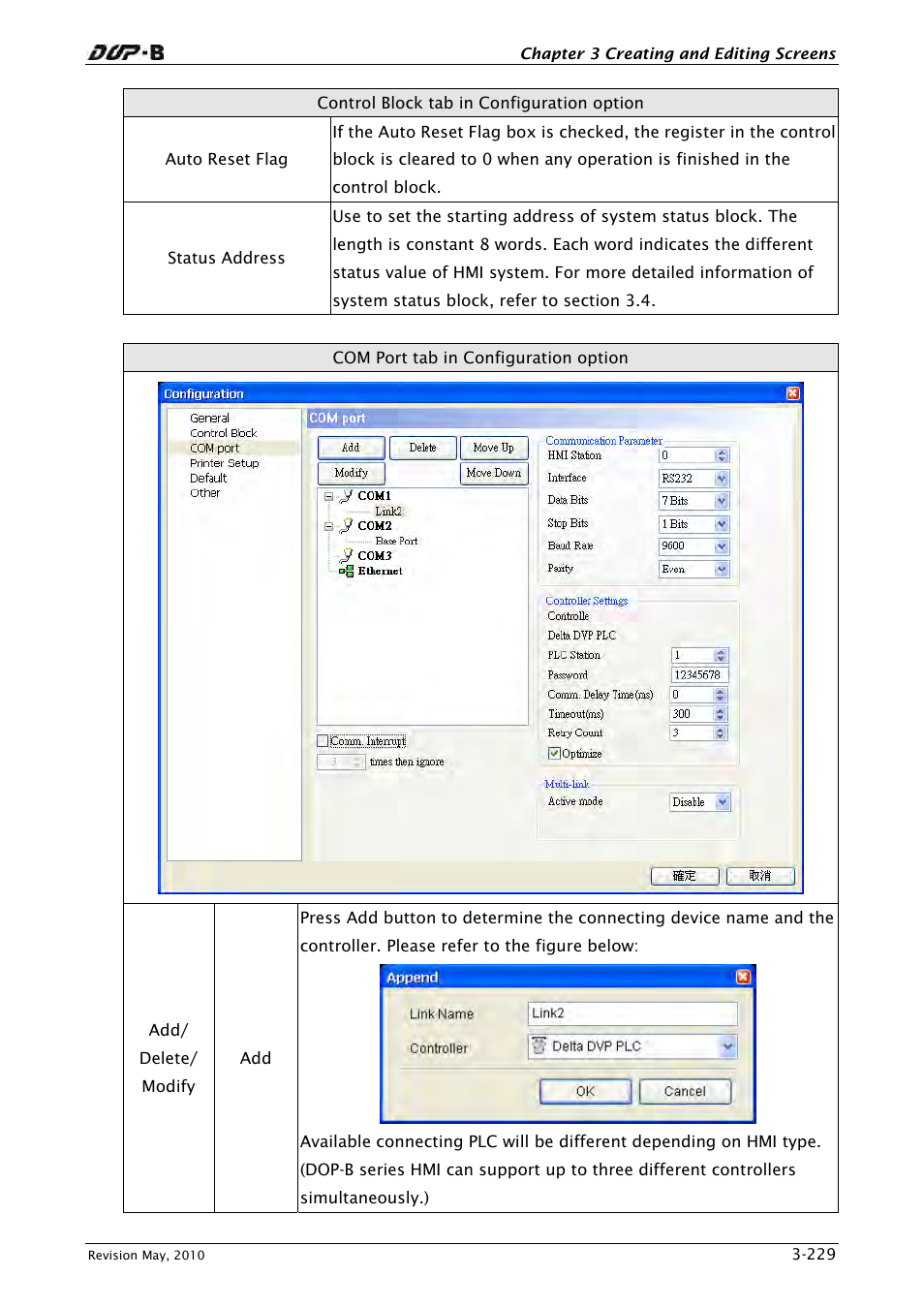 Delta Electronics DELTA DUP-B User Manual | Page 250 / 491