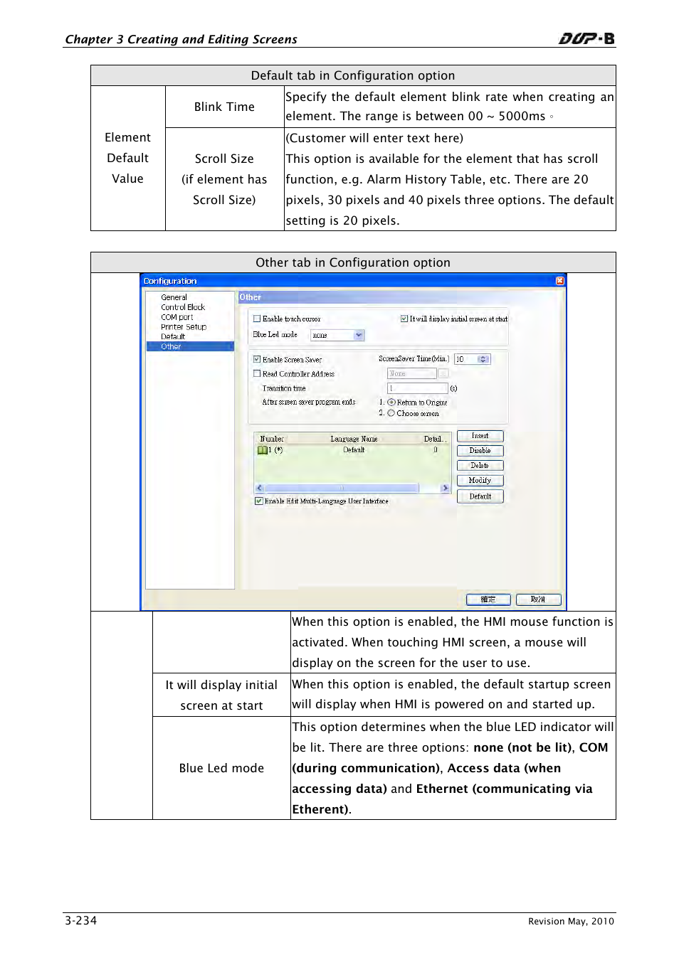 Delta Electronics DELTA DUP-B User Manual | Page 255 / 491