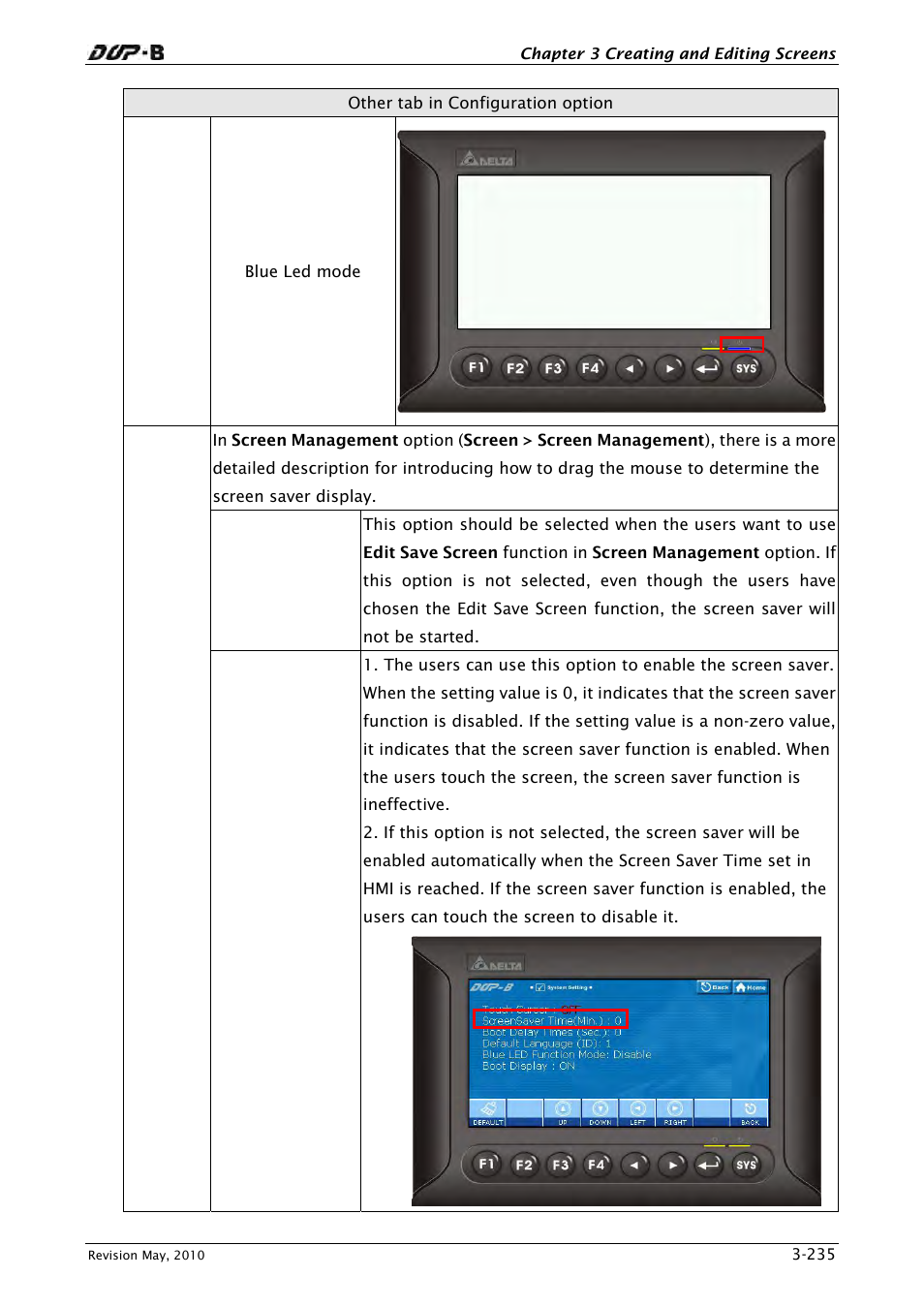 Delta Electronics DELTA DUP-B User Manual | Page 256 / 491