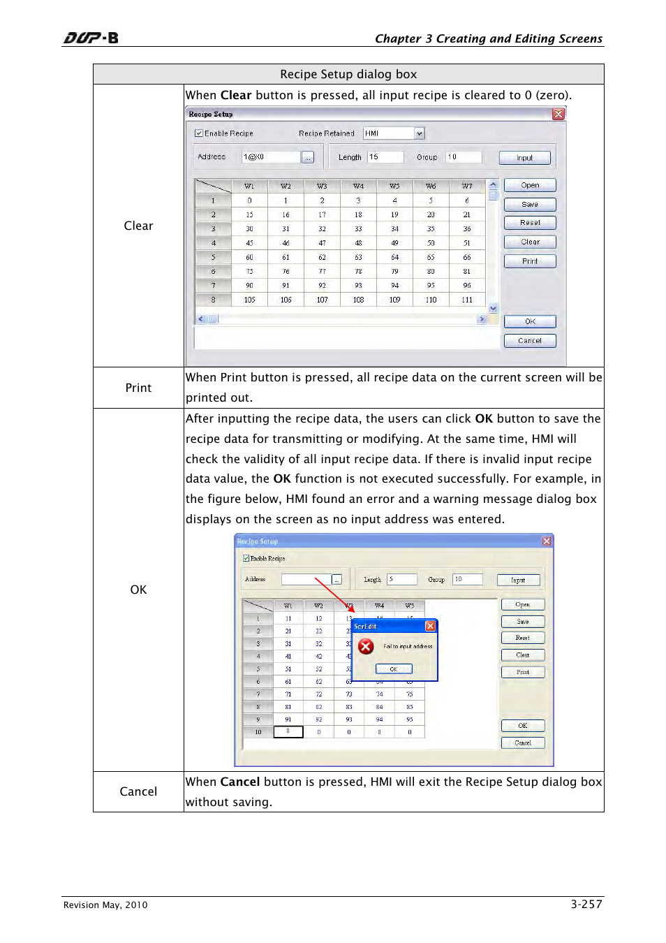 Delta Electronics DELTA DUP-B User Manual | Page 278 / 491