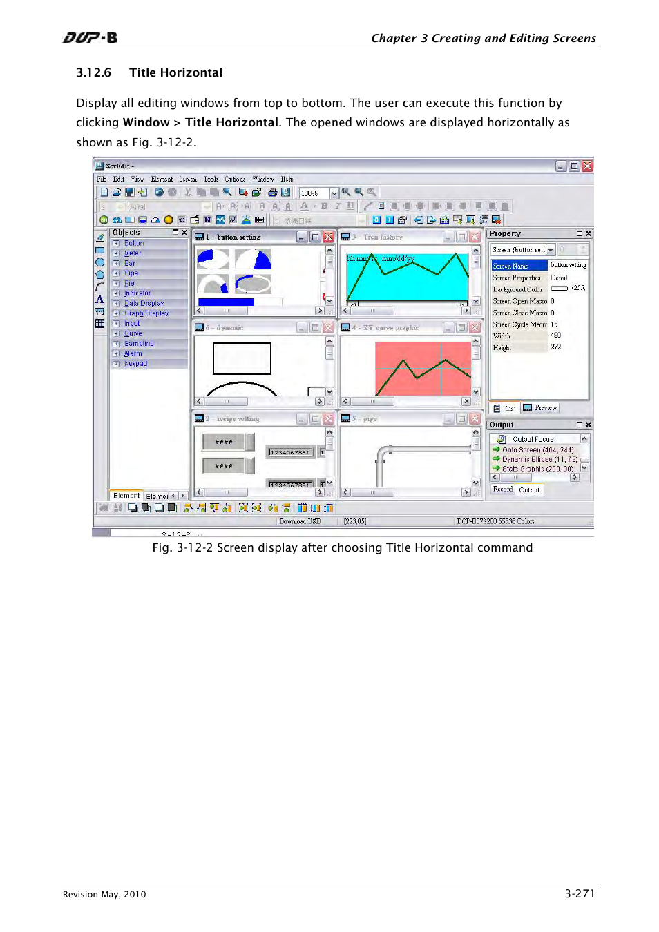 6 title horizontal | Delta Electronics DELTA DUP-B User Manual | Page 292 / 491