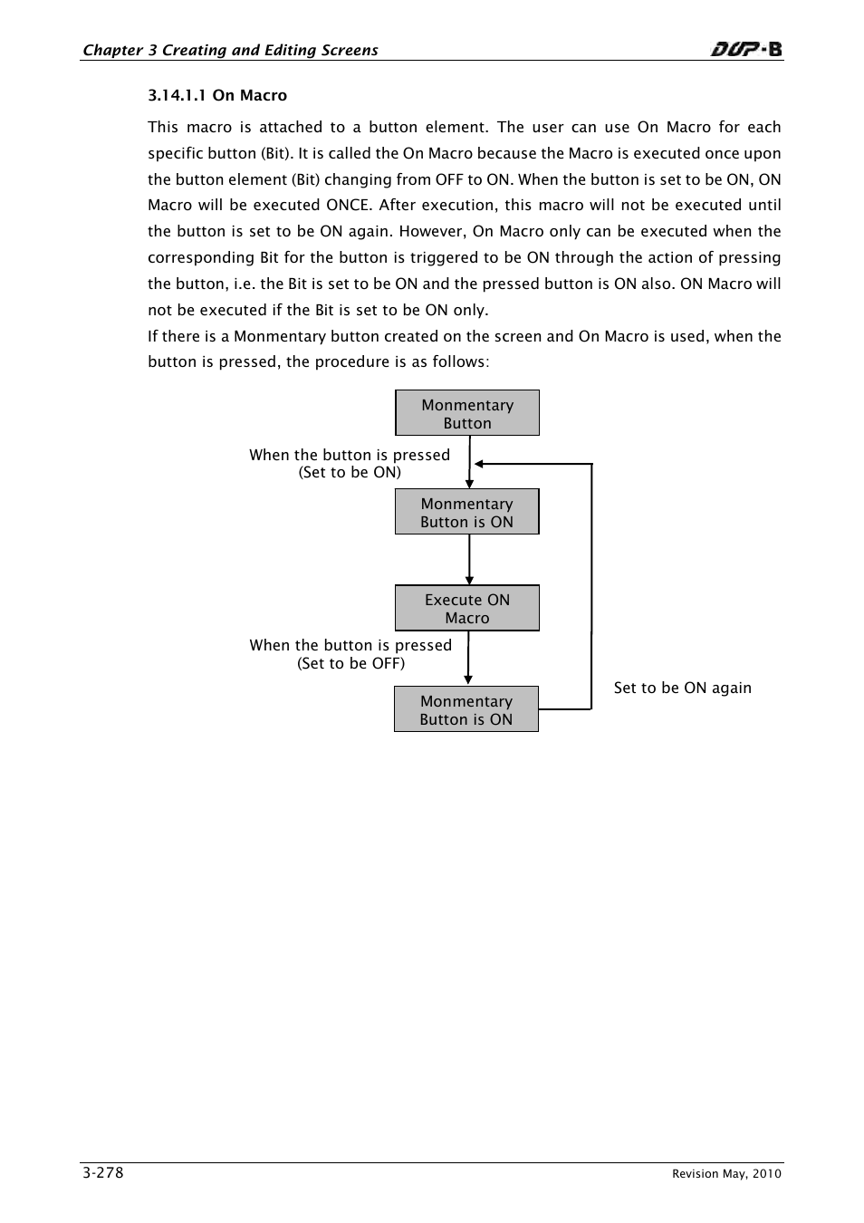 1 on macro | Delta Electronics DELTA DUP-B User Manual | Page 299 / 491