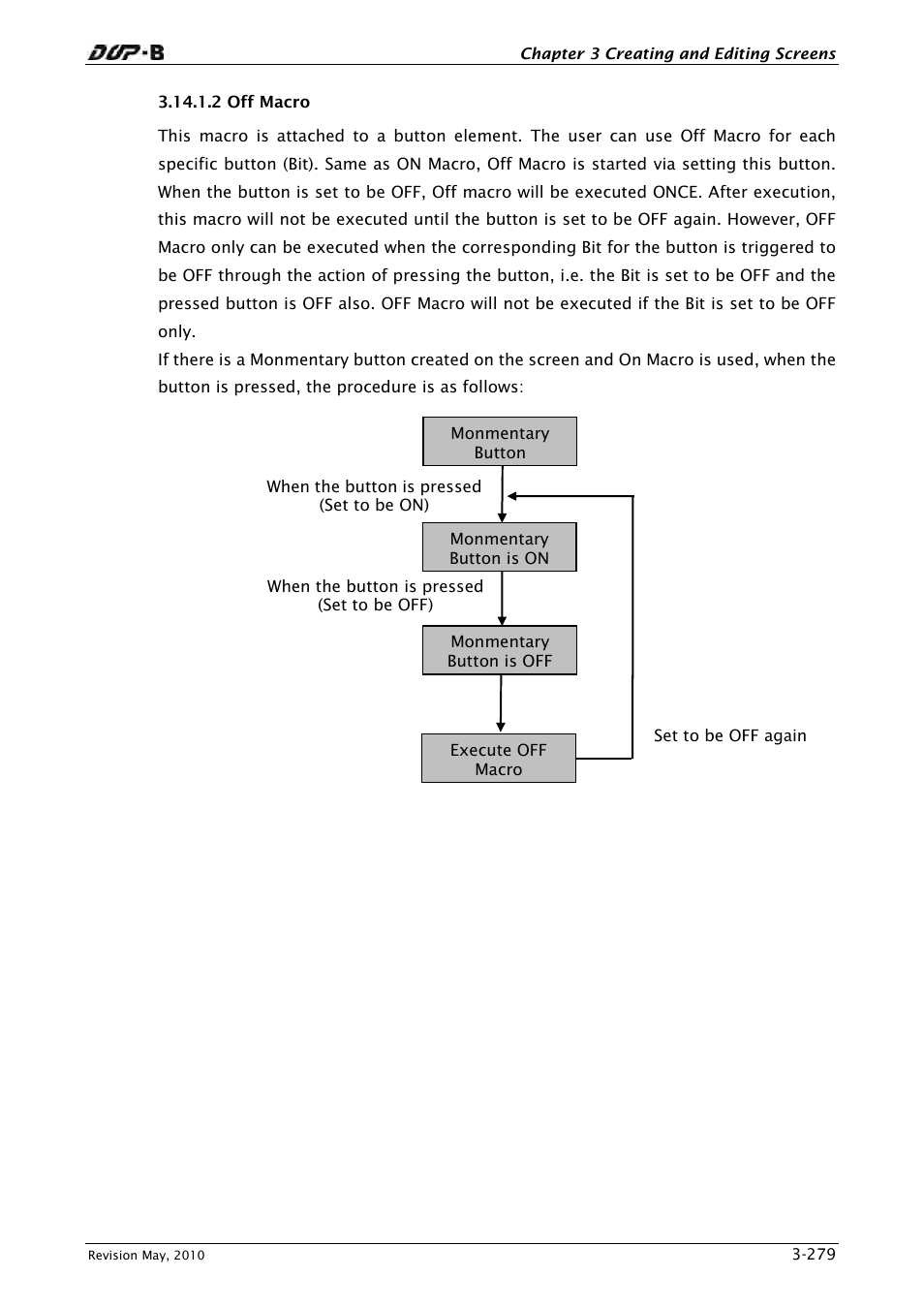 2 off macro | Delta Electronics DELTA DUP-B User Manual | Page 300 / 491