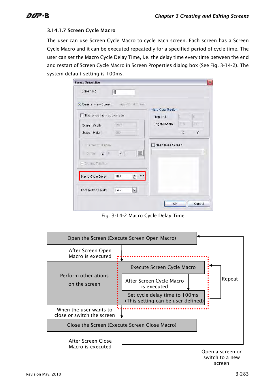7 screen cycle macro | Delta Electronics DELTA DUP-B User Manual | Page 304 / 491