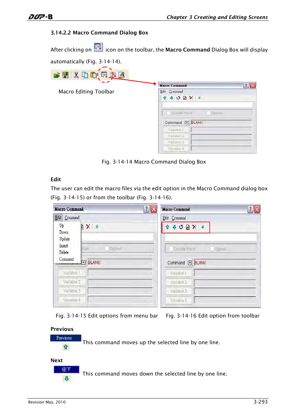 2 macro command dialog box | Delta Electronics DELTA DUP-B User Manual | Page 314 / 491