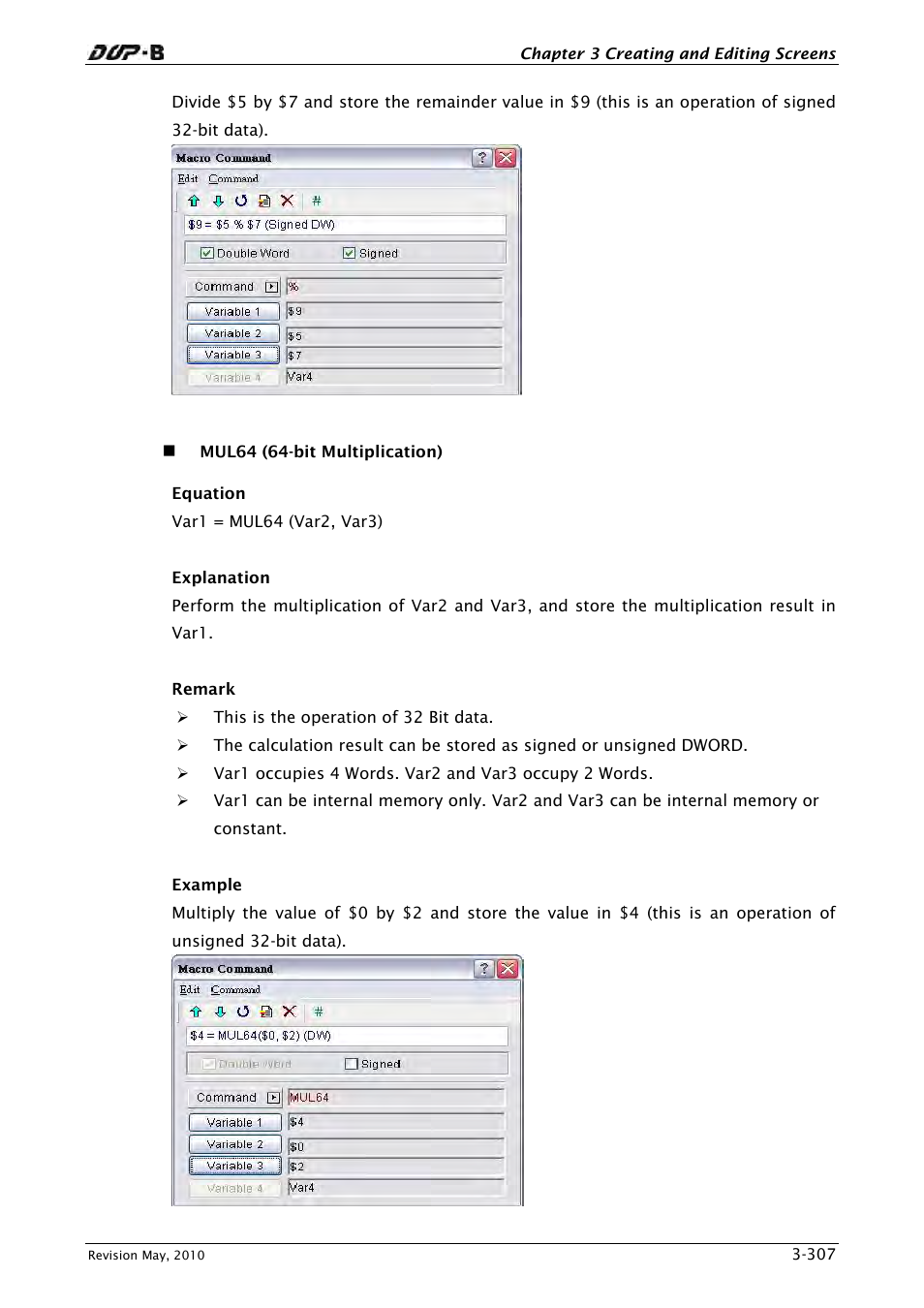Delta Electronics DELTA DUP-B User Manual | Page 328 / 491