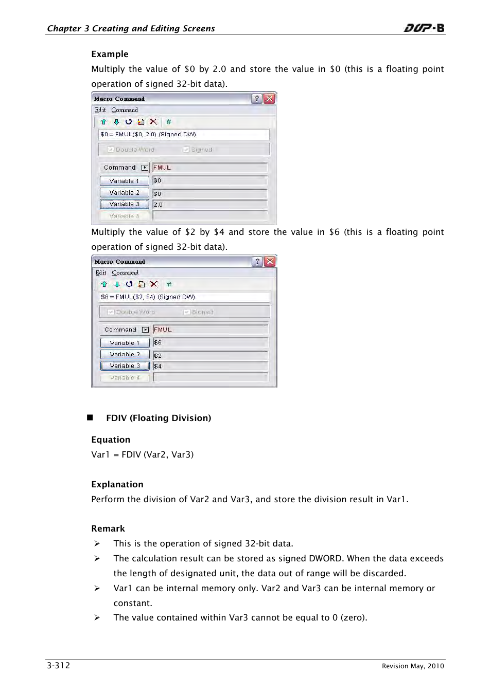 Delta Electronics DELTA DUP-B User Manual | Page 333 / 491