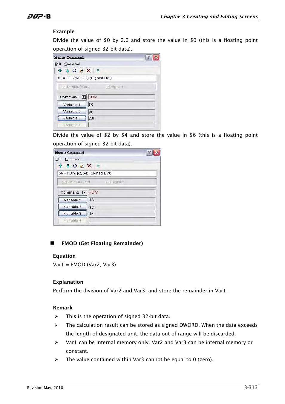 Delta Electronics DELTA DUP-B User Manual | Page 334 / 491