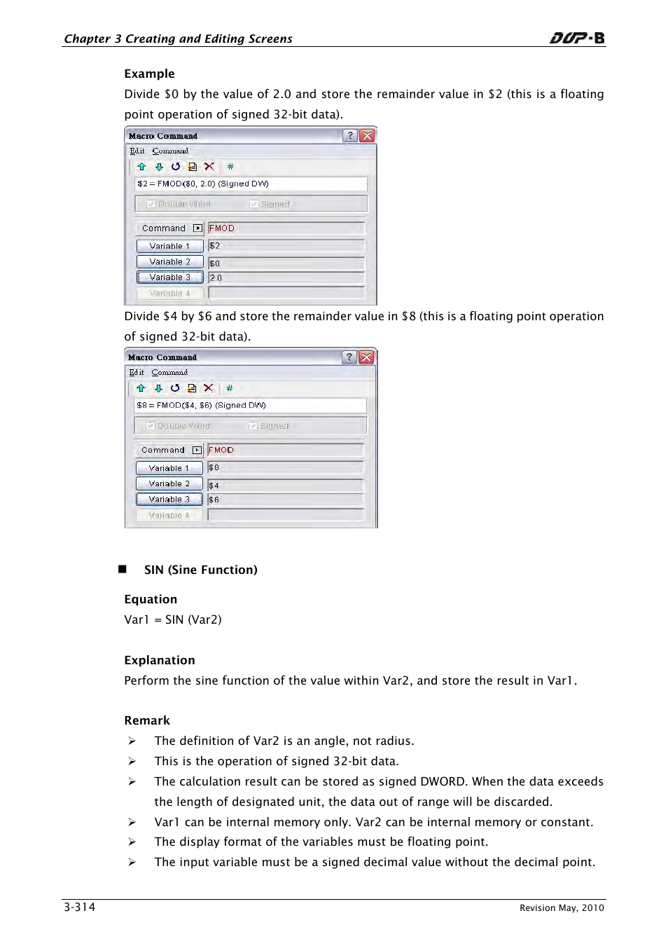 Delta Electronics DELTA DUP-B User Manual | Page 335 / 491