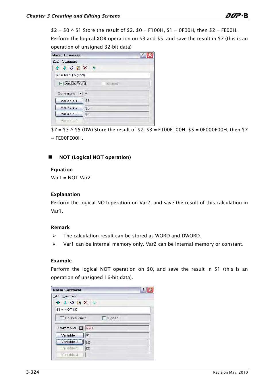 Delta Electronics DELTA DUP-B User Manual | Page 345 / 491