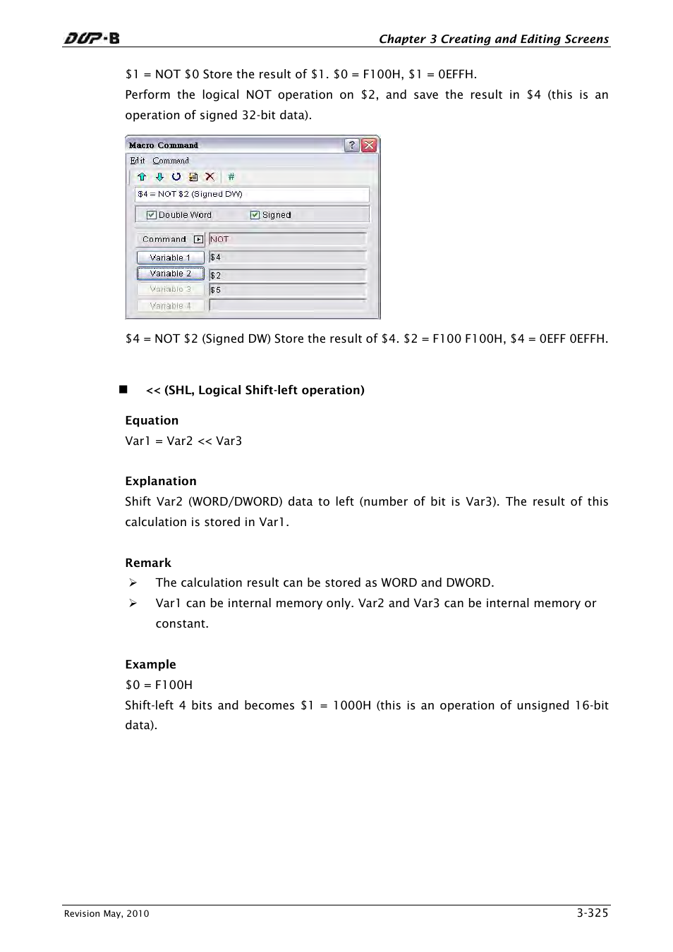Delta Electronics DELTA DUP-B User Manual | Page 346 / 491