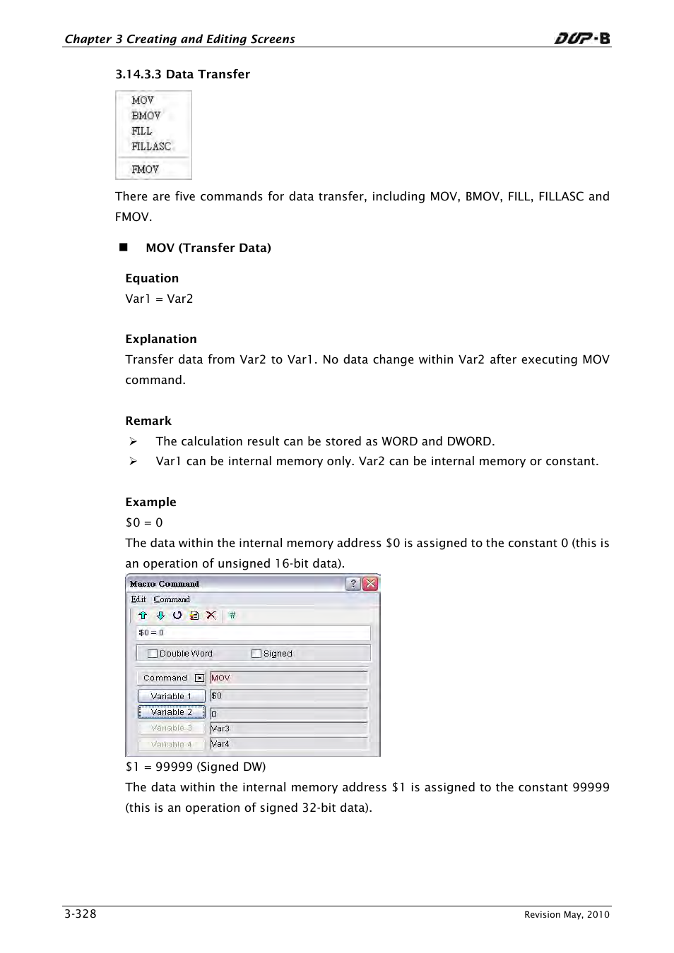 3 data transfer | Delta Electronics DELTA DUP-B User Manual | Page 349 / 491