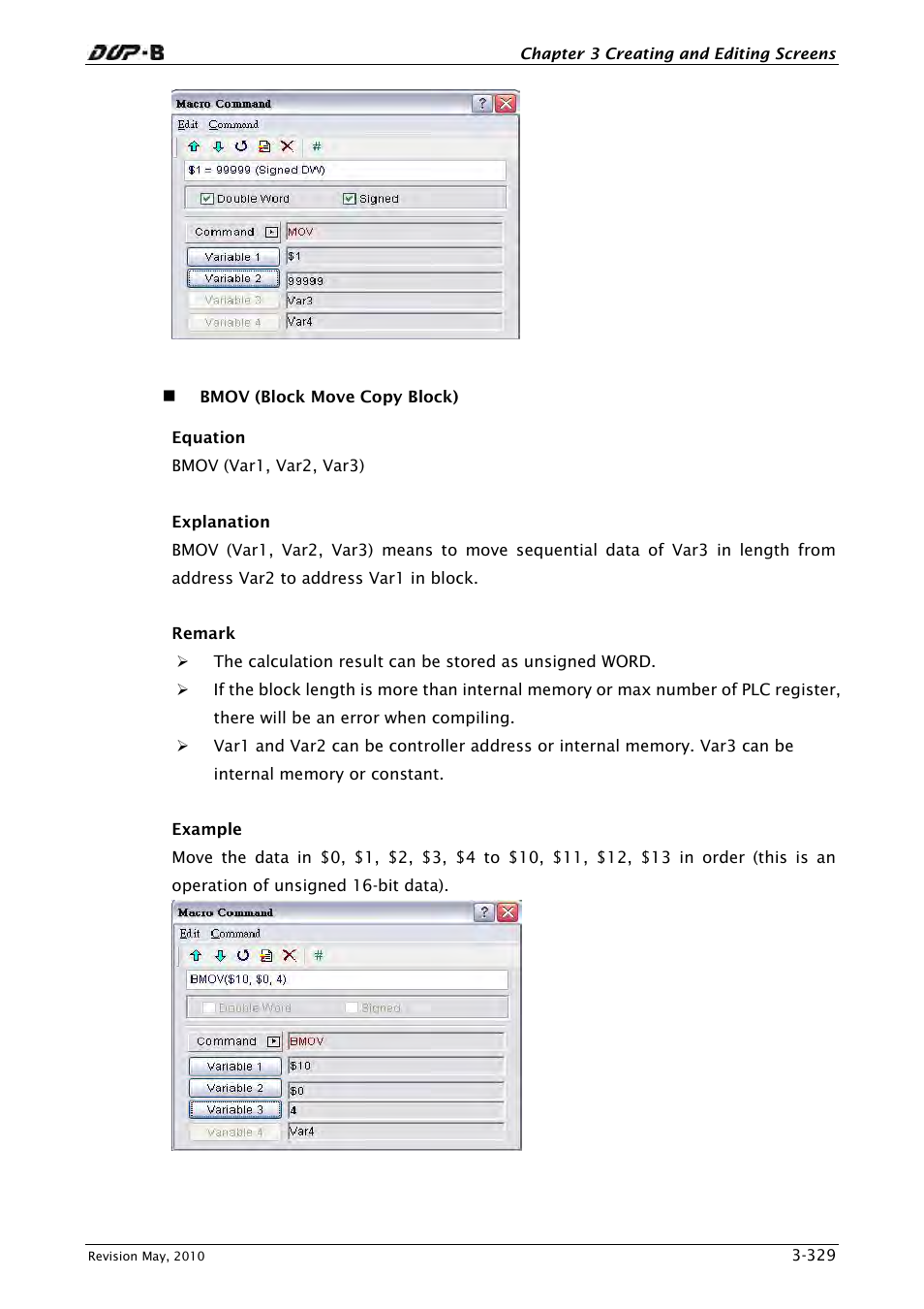 Delta Electronics DELTA DUP-B User Manual | Page 350 / 491
