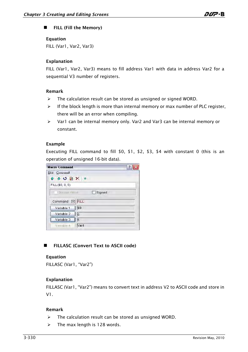 Delta Electronics DELTA DUP-B User Manual | Page 351 / 491
