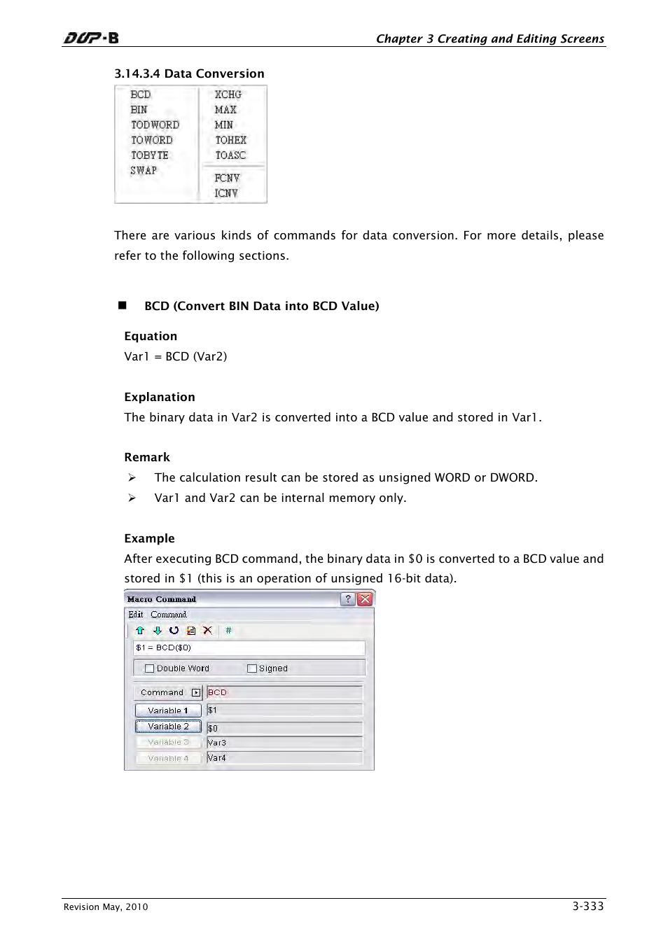 4 data conversion | Delta Electronics DELTA DUP-B User Manual | Page 354 / 491