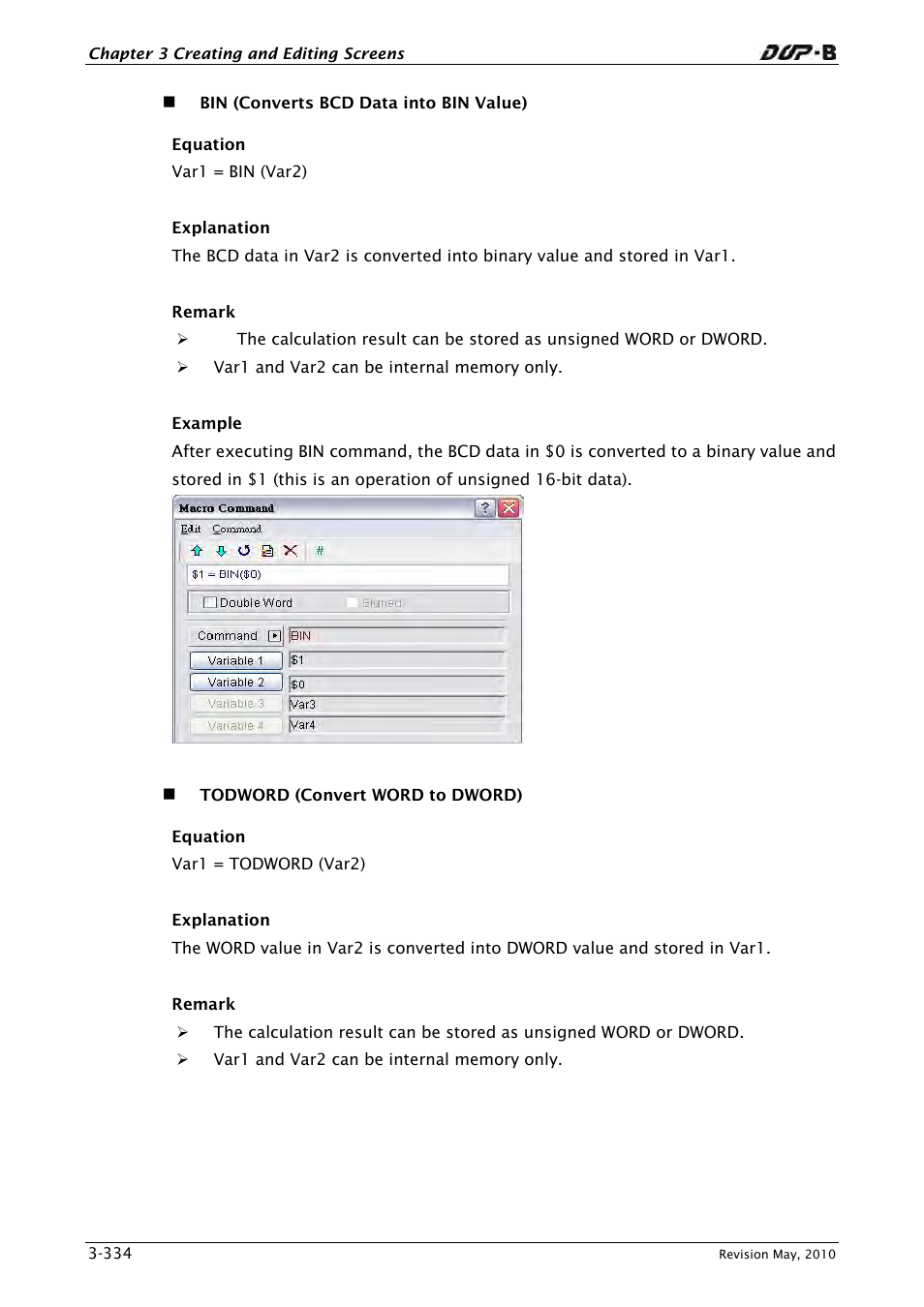Delta Electronics DELTA DUP-B User Manual | Page 355 / 491