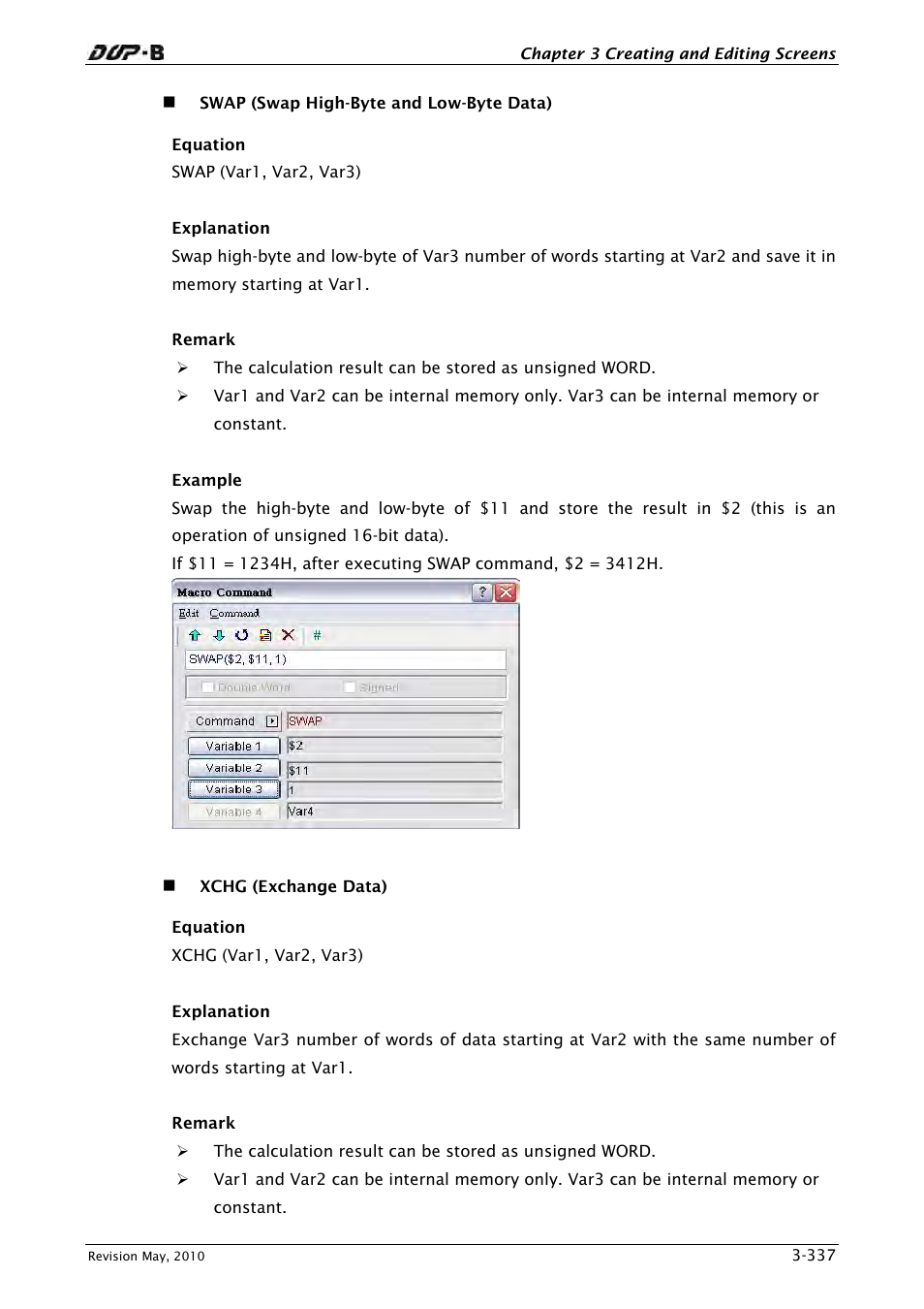 Delta Electronics DELTA DUP-B User Manual | Page 358 / 491