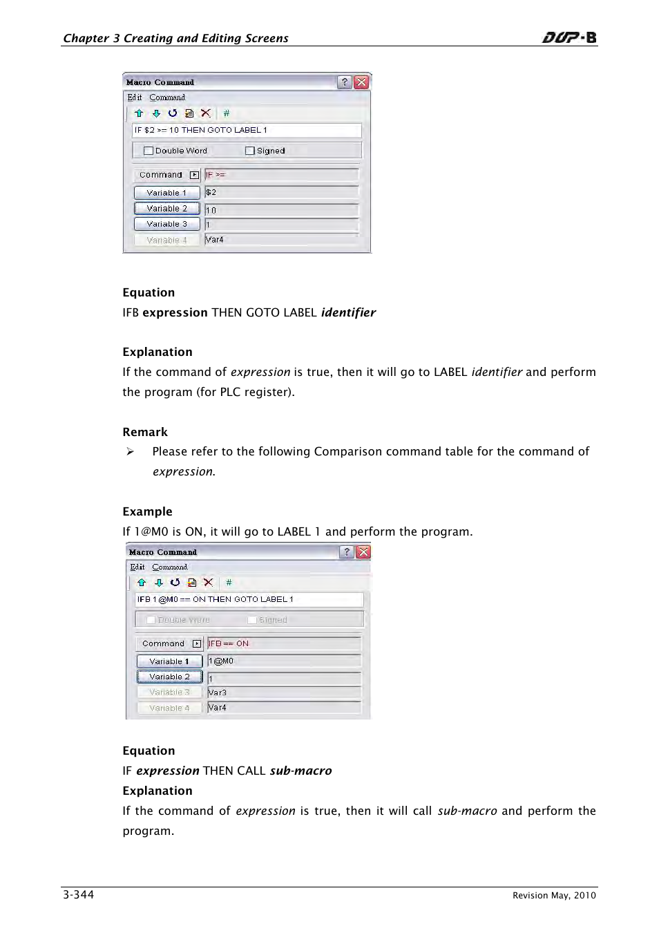 Delta Electronics DELTA DUP-B User Manual | Page 365 / 491