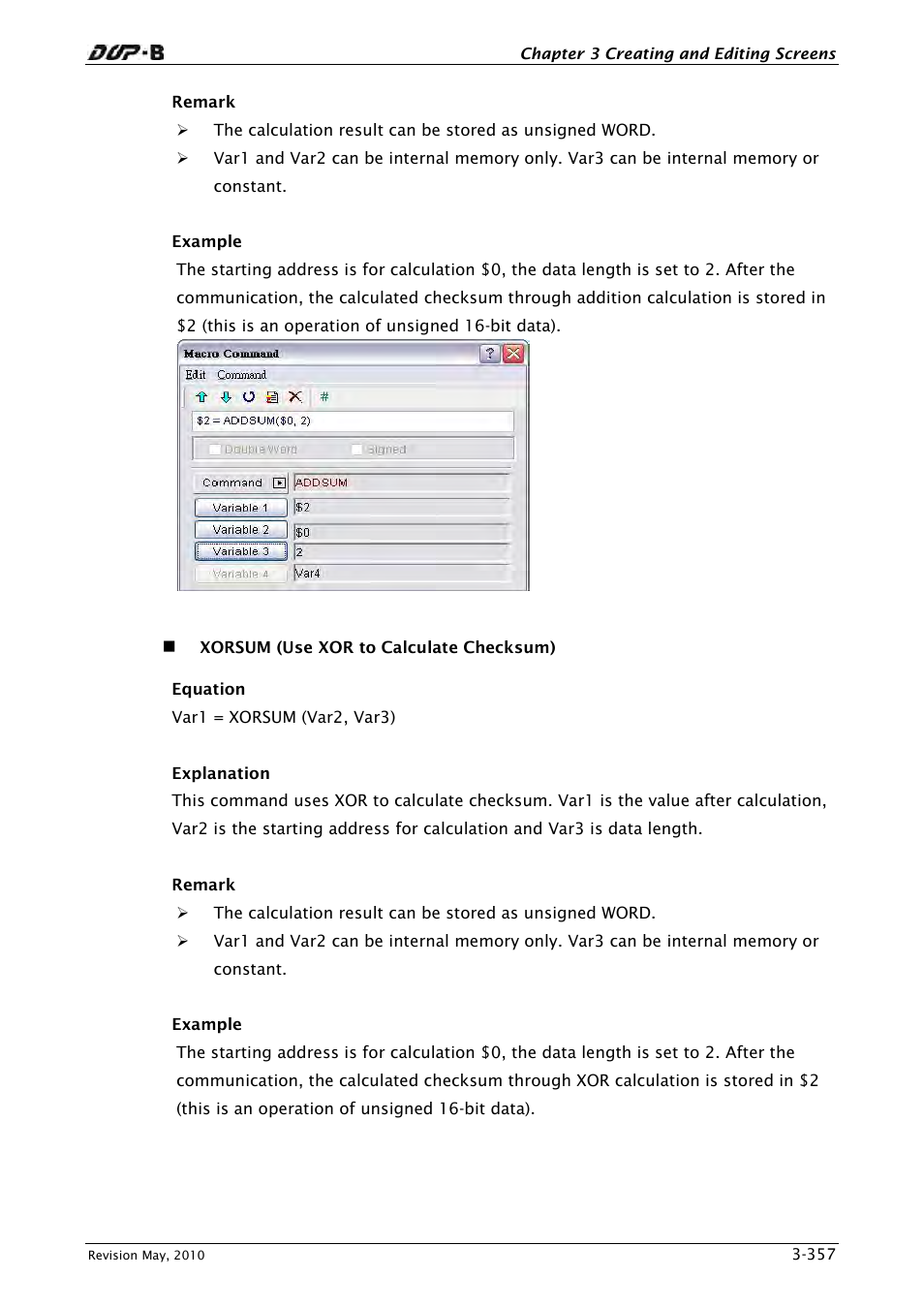 Delta Electronics DELTA DUP-B User Manual | Page 378 / 491