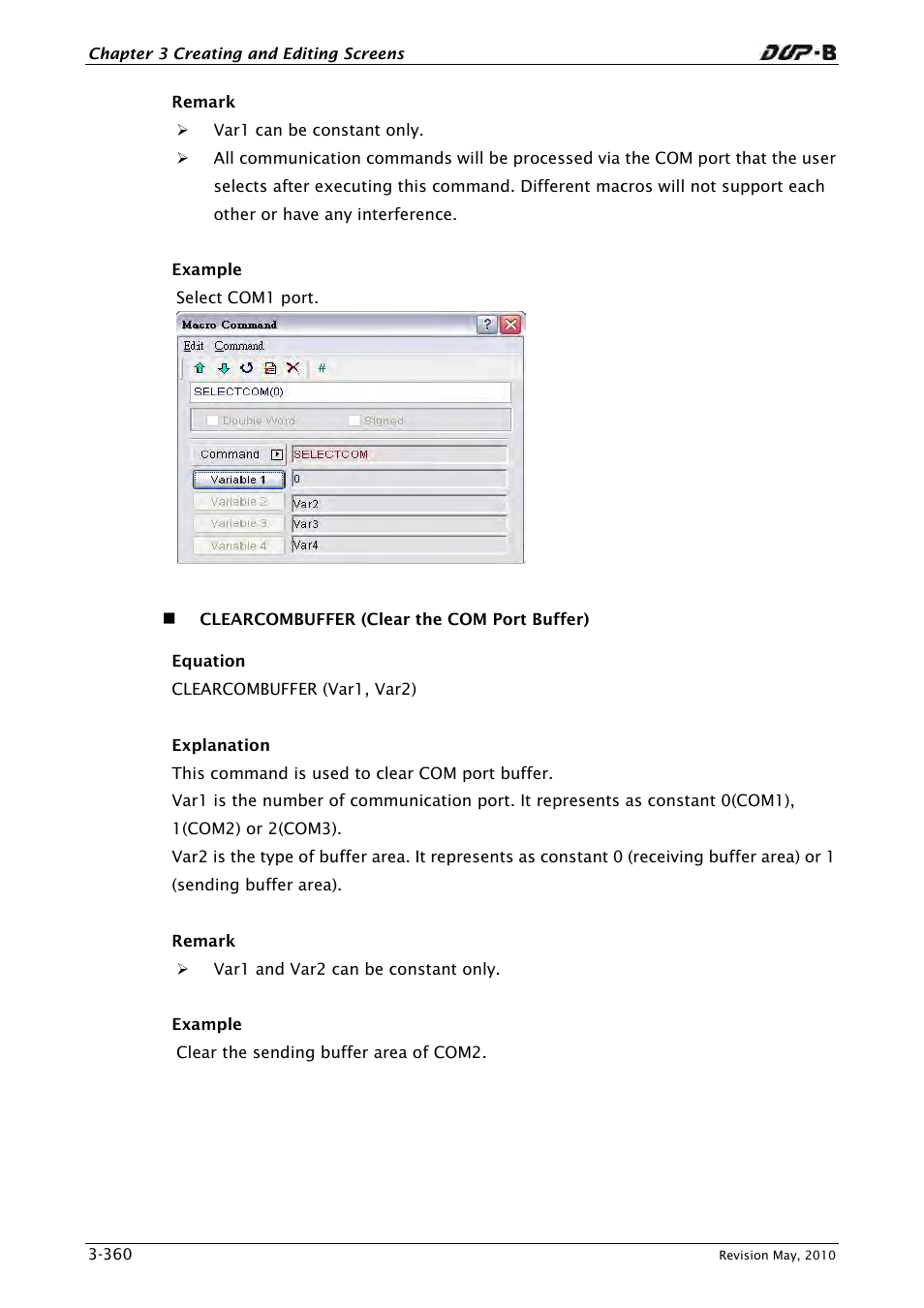 Delta Electronics DELTA DUP-B User Manual | Page 381 / 491