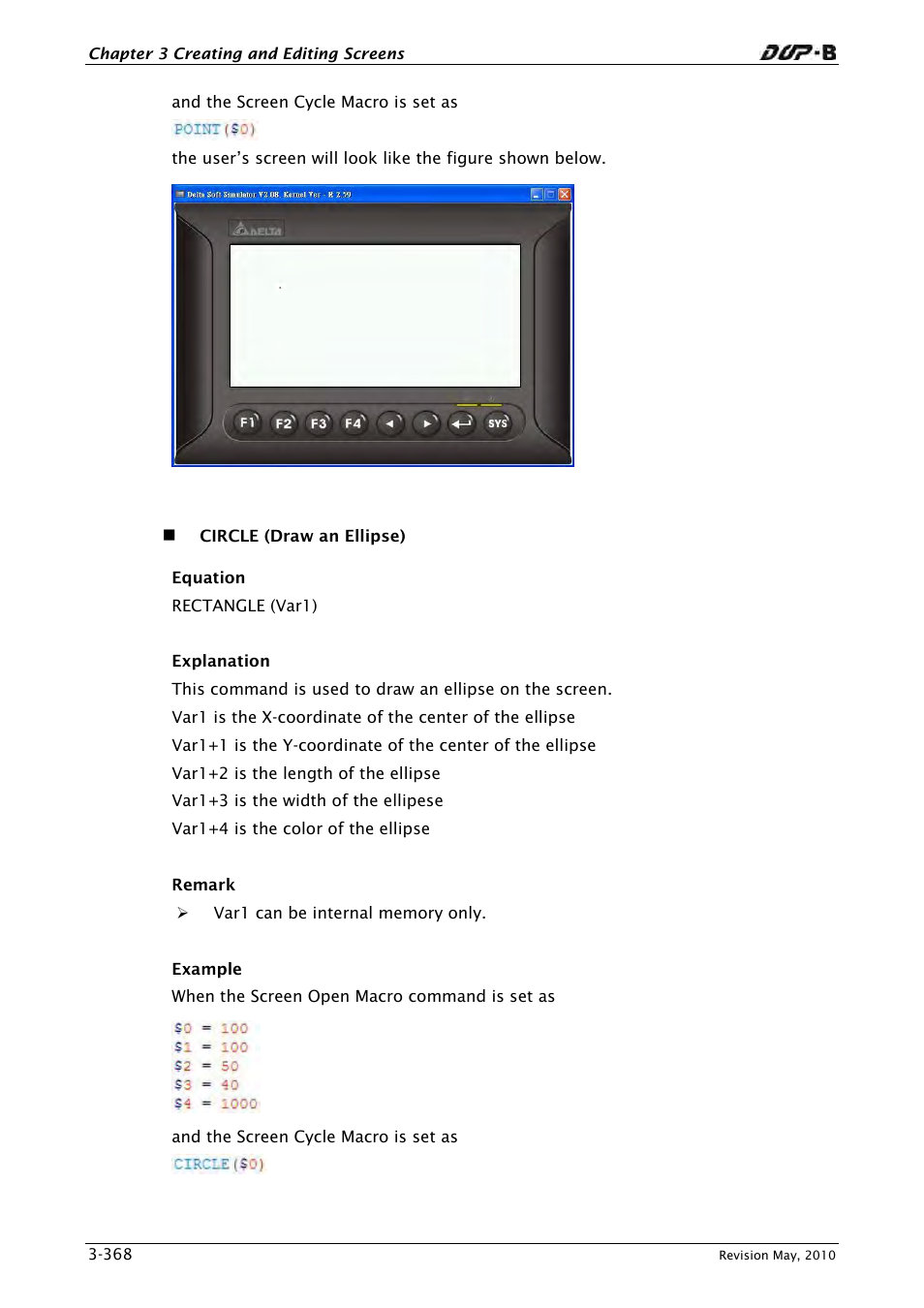 Delta Electronics DELTA DUP-B User Manual | Page 389 / 491