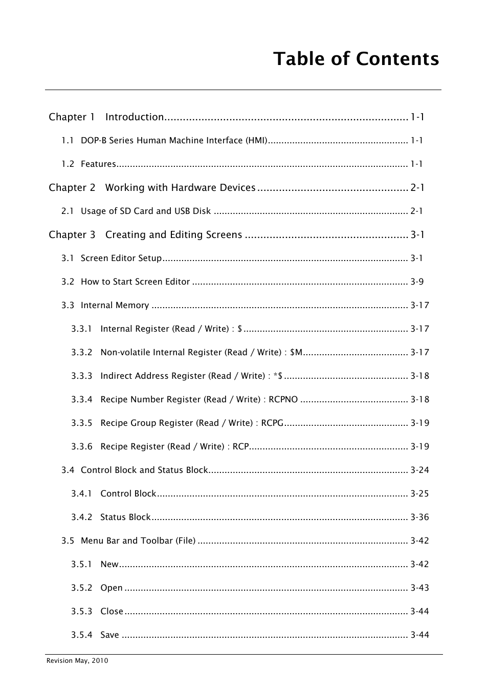 Delta Electronics DELTA DUP-B User Manual | Page 4 / 491