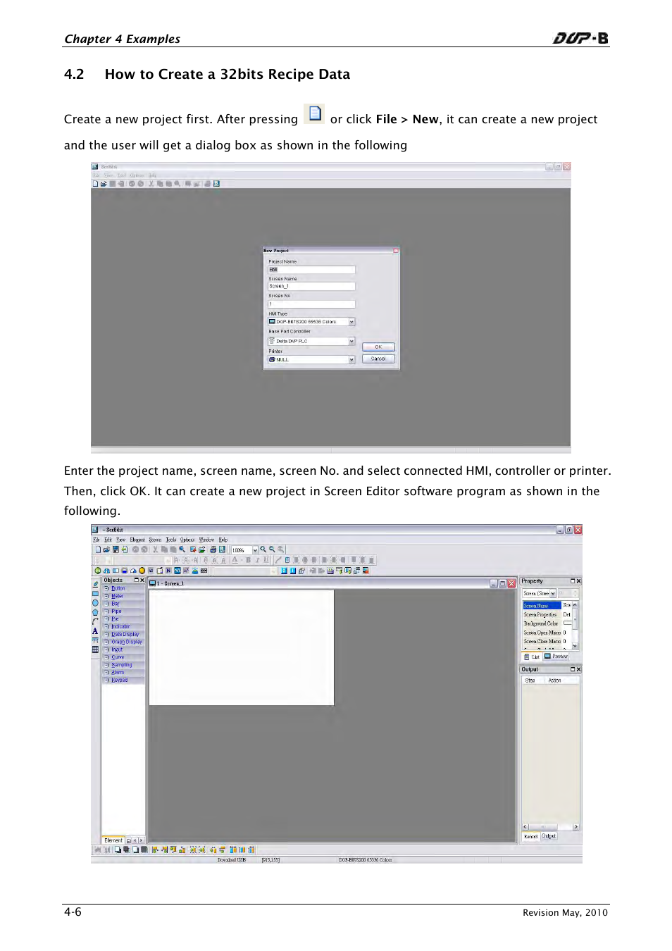 2 how to create a 32bits recipe data | Delta Electronics DELTA DUP-B User Manual | Page 405 / 491