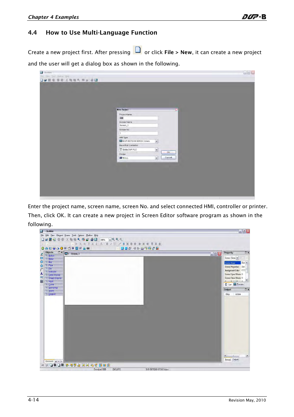 4 how to use multi-language function | Delta Electronics DELTA DUP-B User Manual | Page 413 / 491