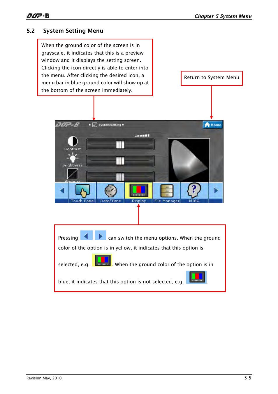 2 system setting menu | Delta Electronics DELTA DUP-B User Manual | Page 440 / 491