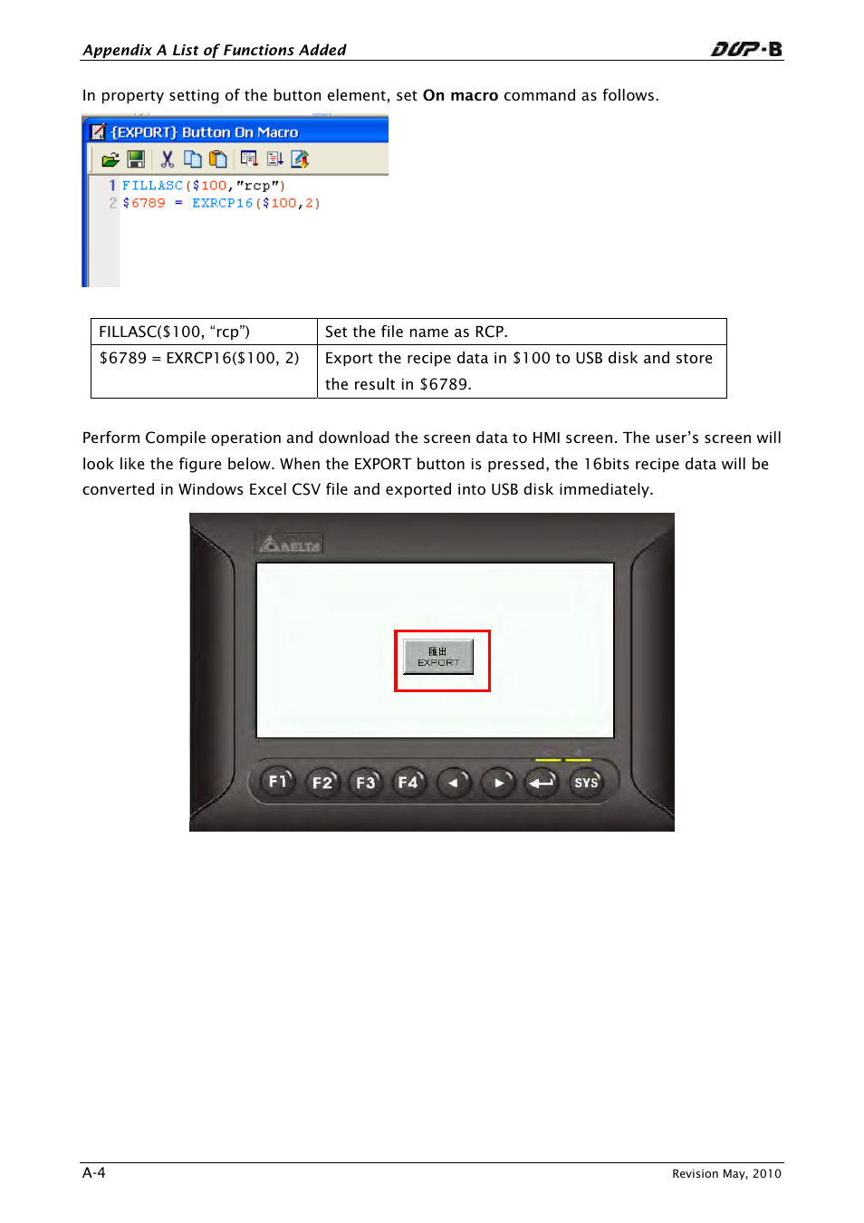 Delta Electronics DELTA DUP-B User Manual | Page 463 / 491