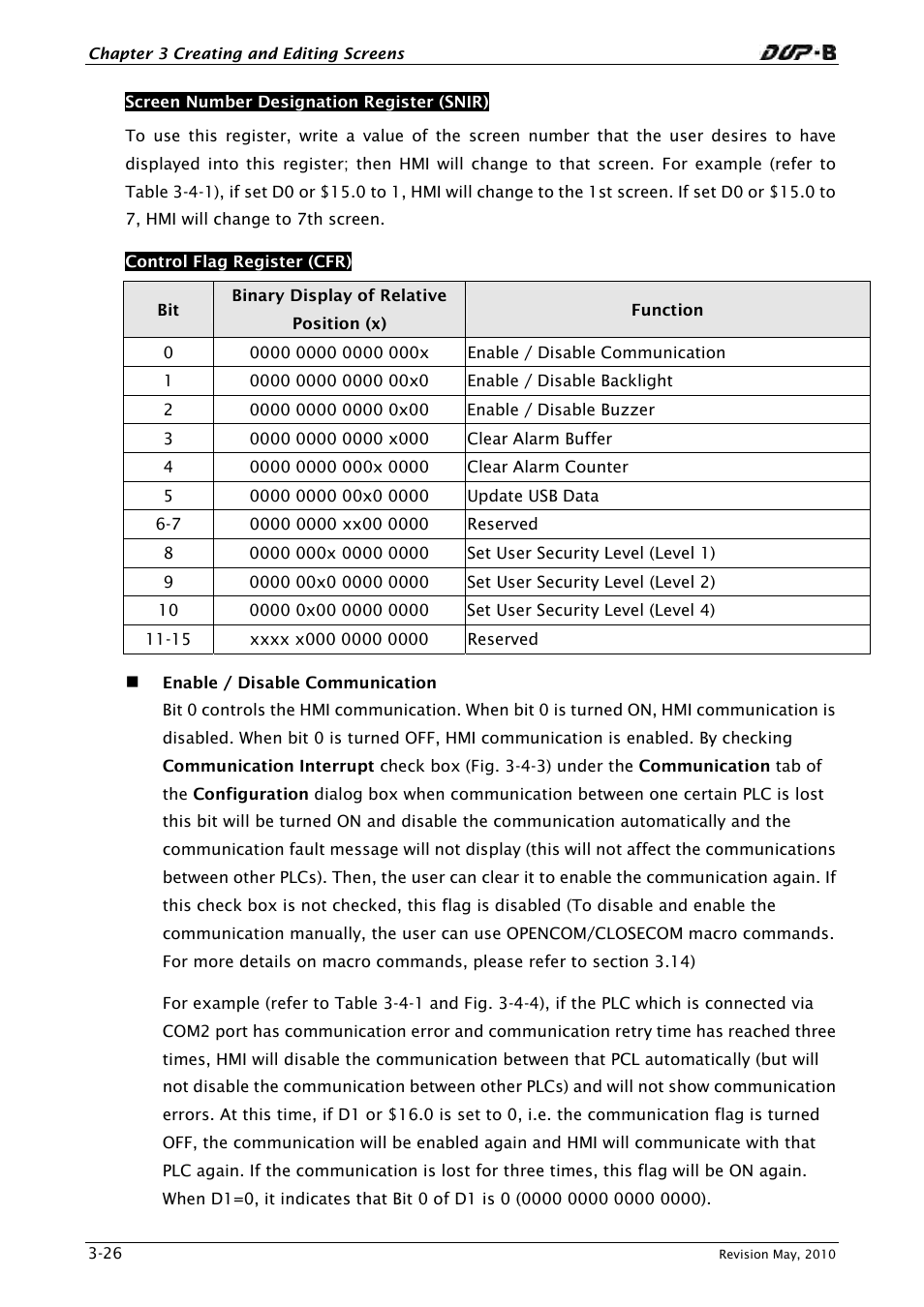 Delta Electronics DELTA DUP-B User Manual | Page 47 / 491