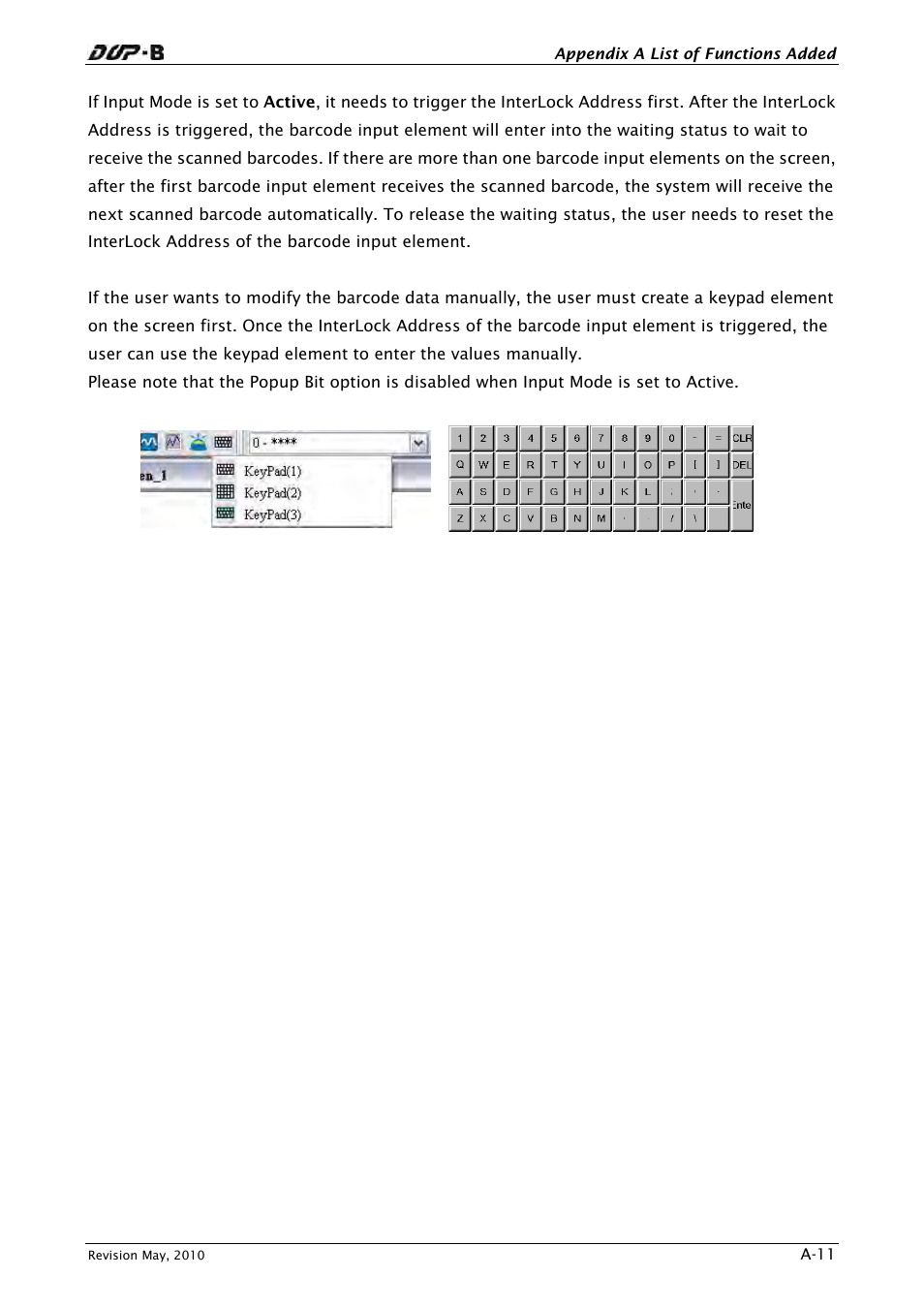 Delta Electronics DELTA DUP-B User Manual | Page 470 / 491