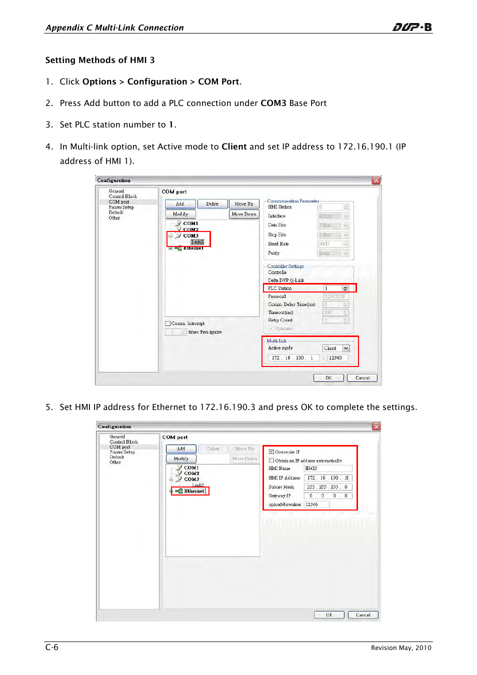 Delta Electronics DELTA DUP-B User Manual | Page 489 / 491