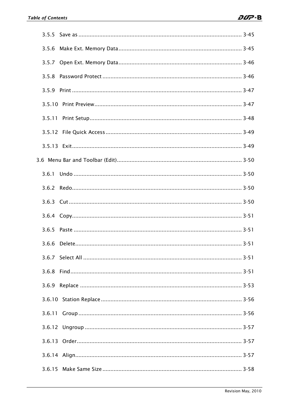 Delta Electronics DELTA DUP-B User Manual | Page 5 / 491
