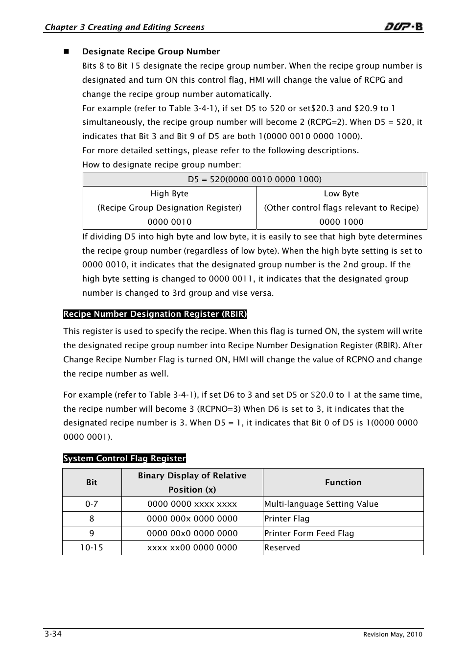 Delta Electronics DELTA DUP-B User Manual | Page 55 / 491