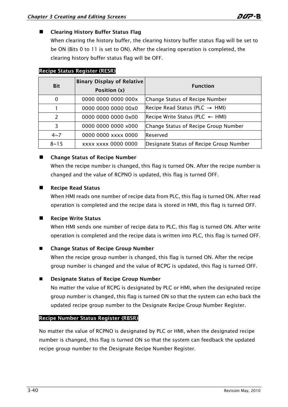 Delta Electronics DELTA DUP-B User Manual | Page 61 / 491