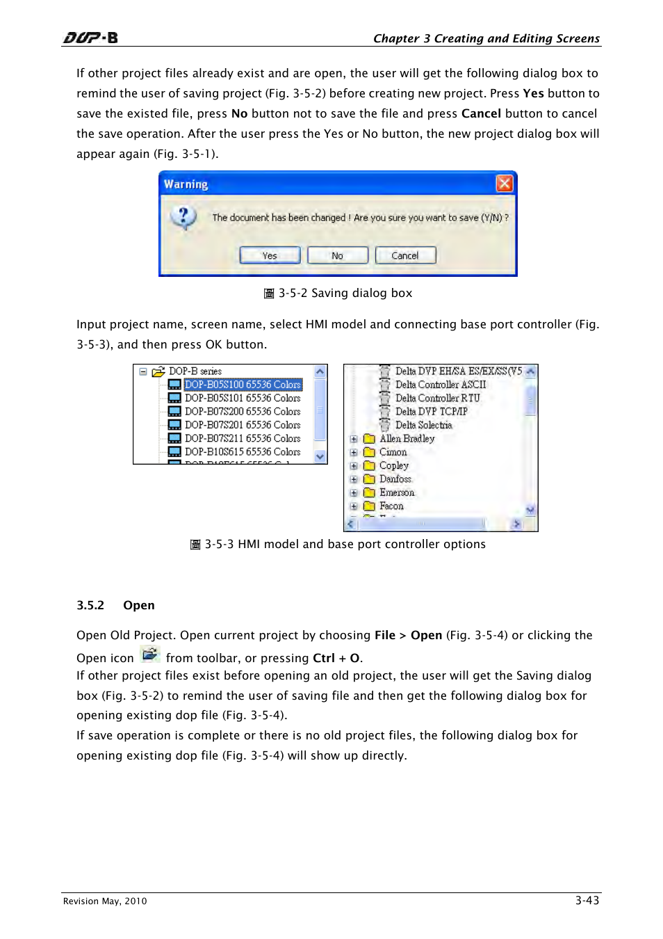 2 open | Delta Electronics DELTA DUP-B User Manual | Page 64 / 491