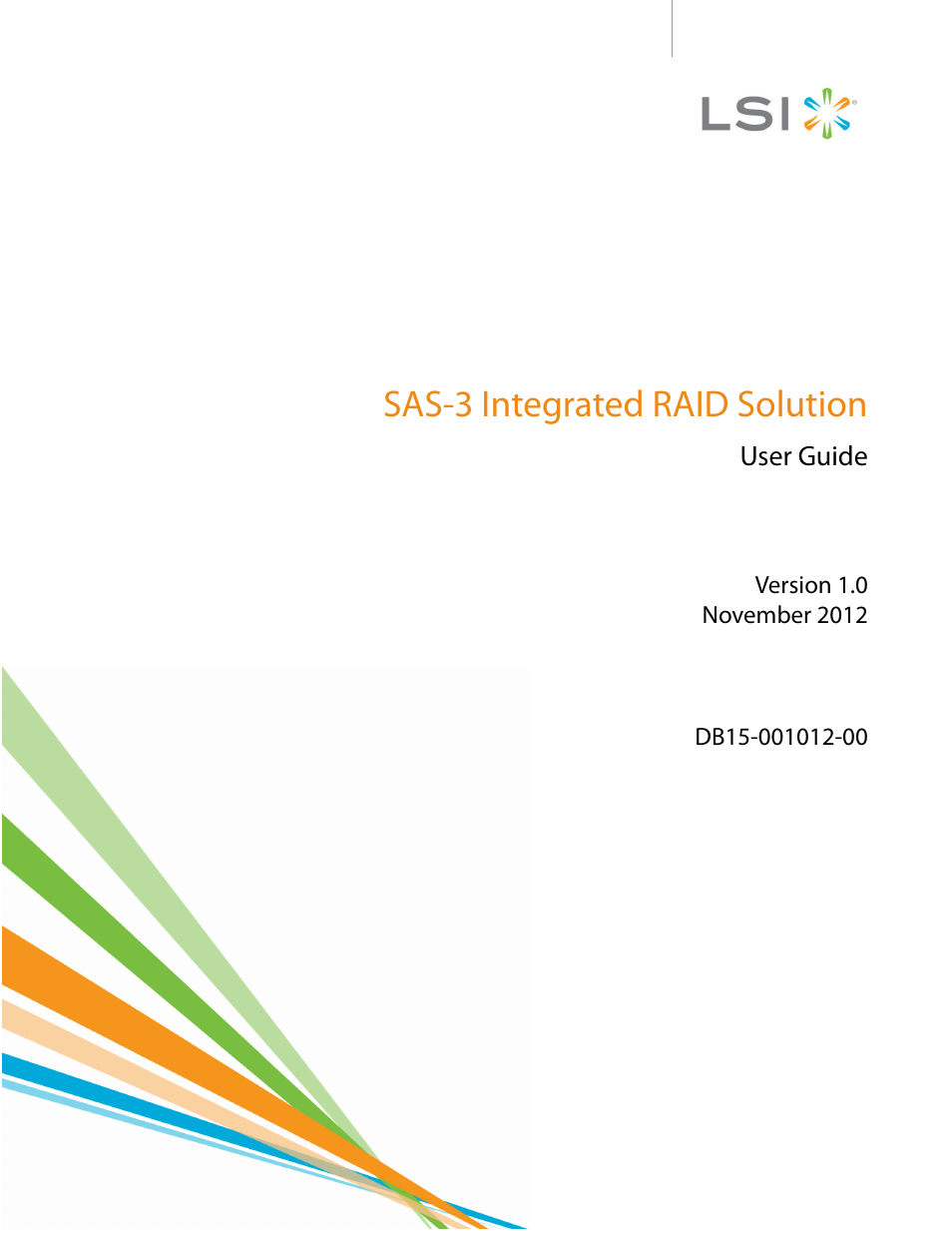 Avago Technologies SAS 9300-4i Host Bus Adapter User Manual | 43 pages