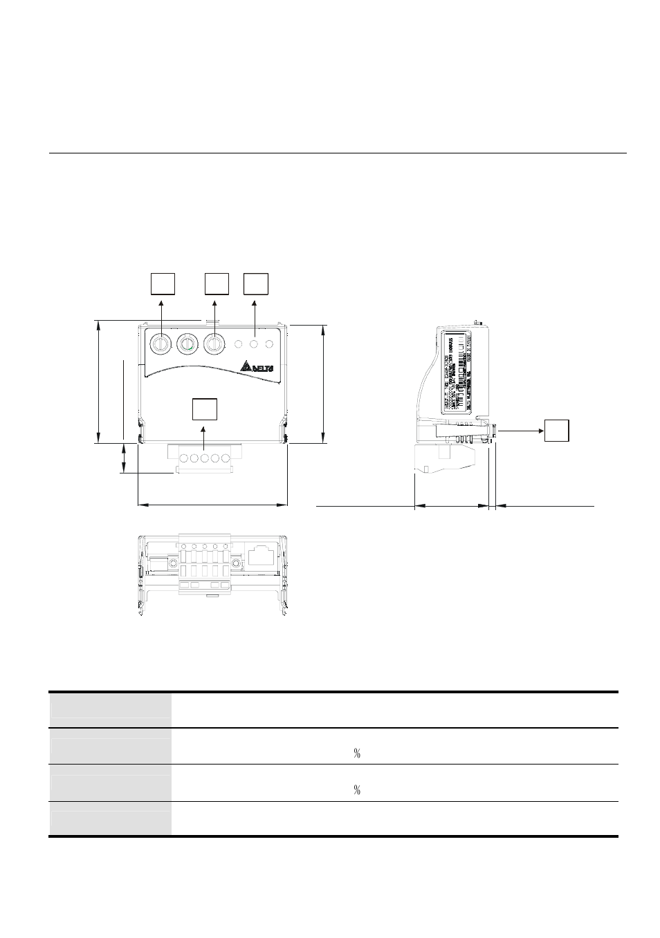Appendix a installation information, A.1 dimension, A.2 ambient conditions | Unit: mm(inch) | Delta Electronics DeviceNet CME-DN01 User Manual | Page 23 / 38