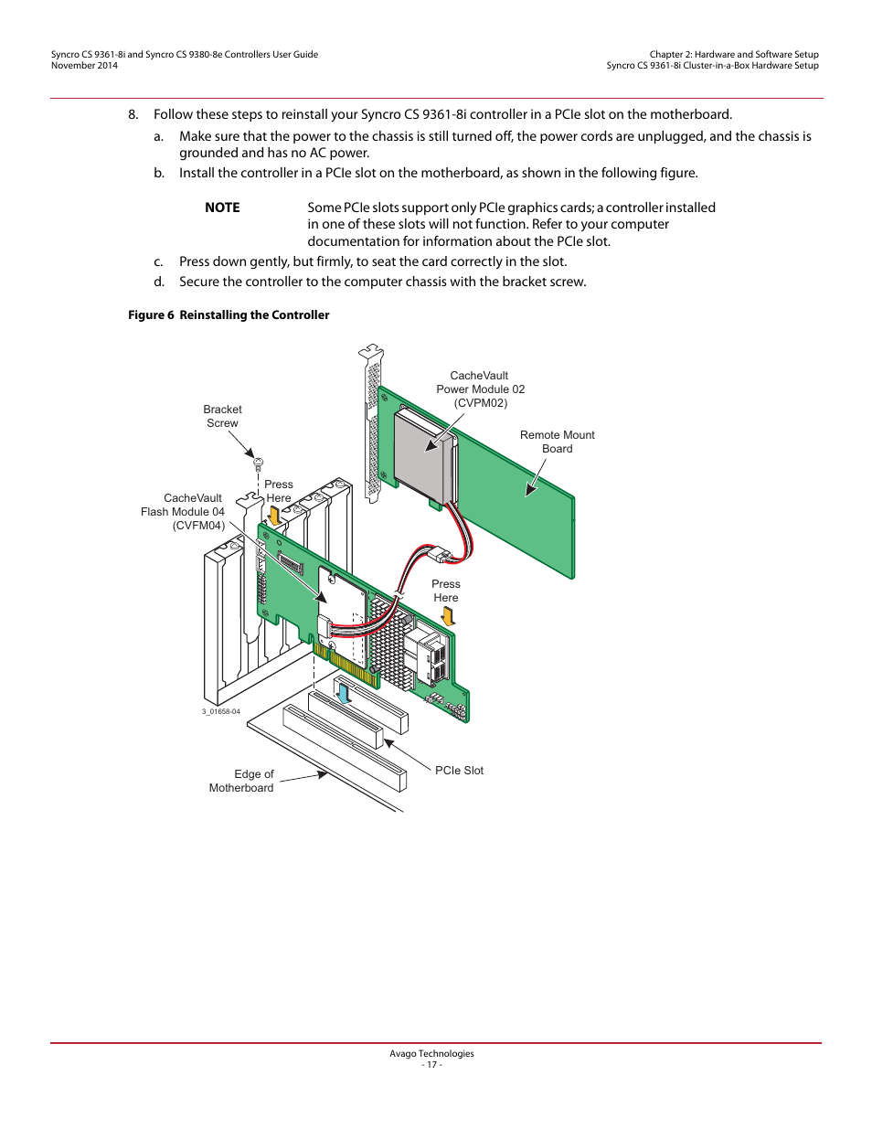 Figure | Avago Technologies Syncro 9361-8i User Manual | Page 17 / 31