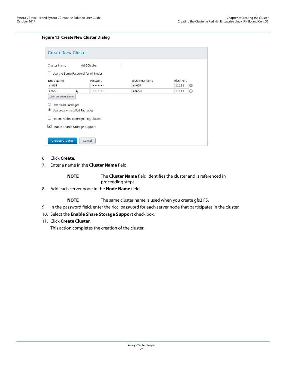 Avago Technologies Syncro 9361-8i User Manual | Page 26 / 81