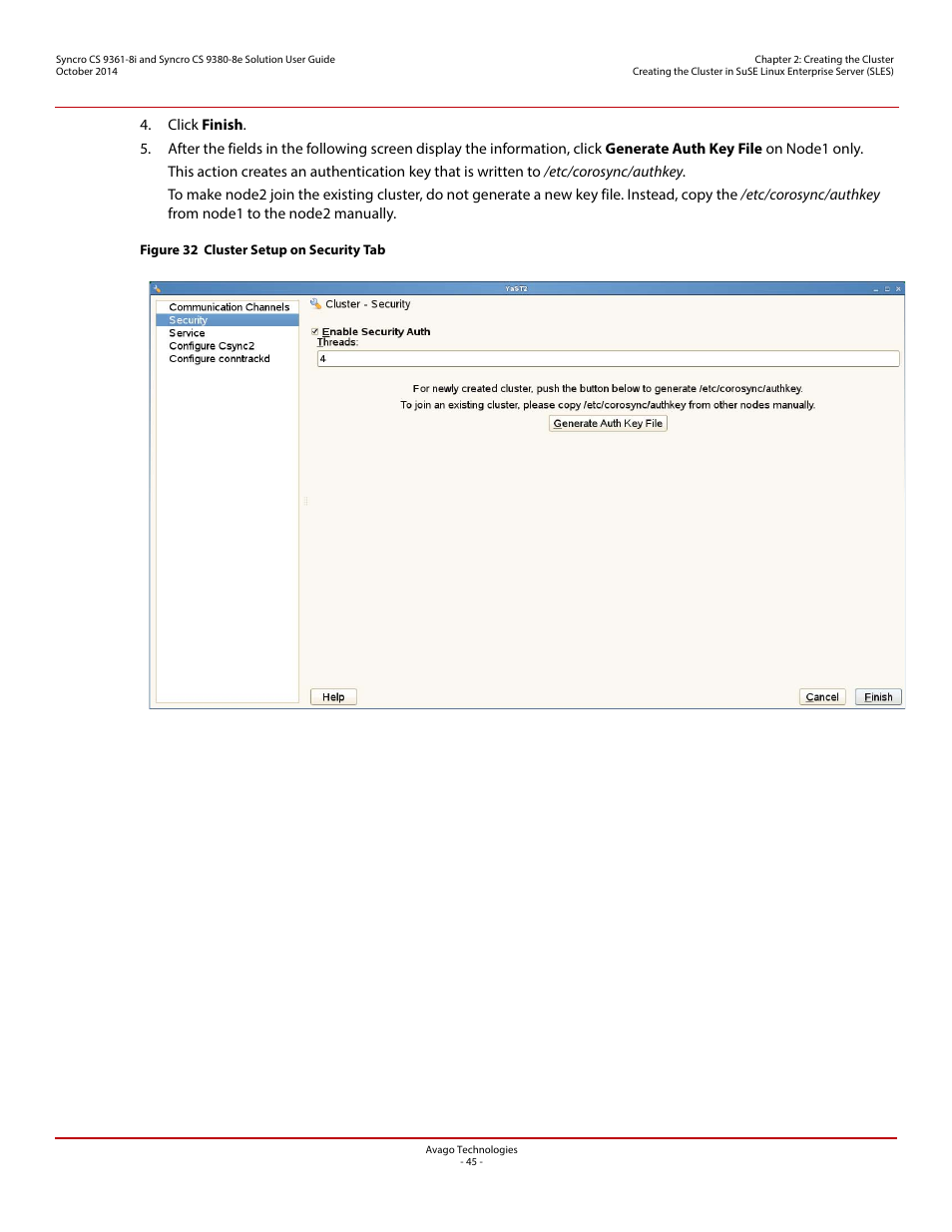 Avago Technologies Syncro 9361-8i User Manual | Page 45 / 81