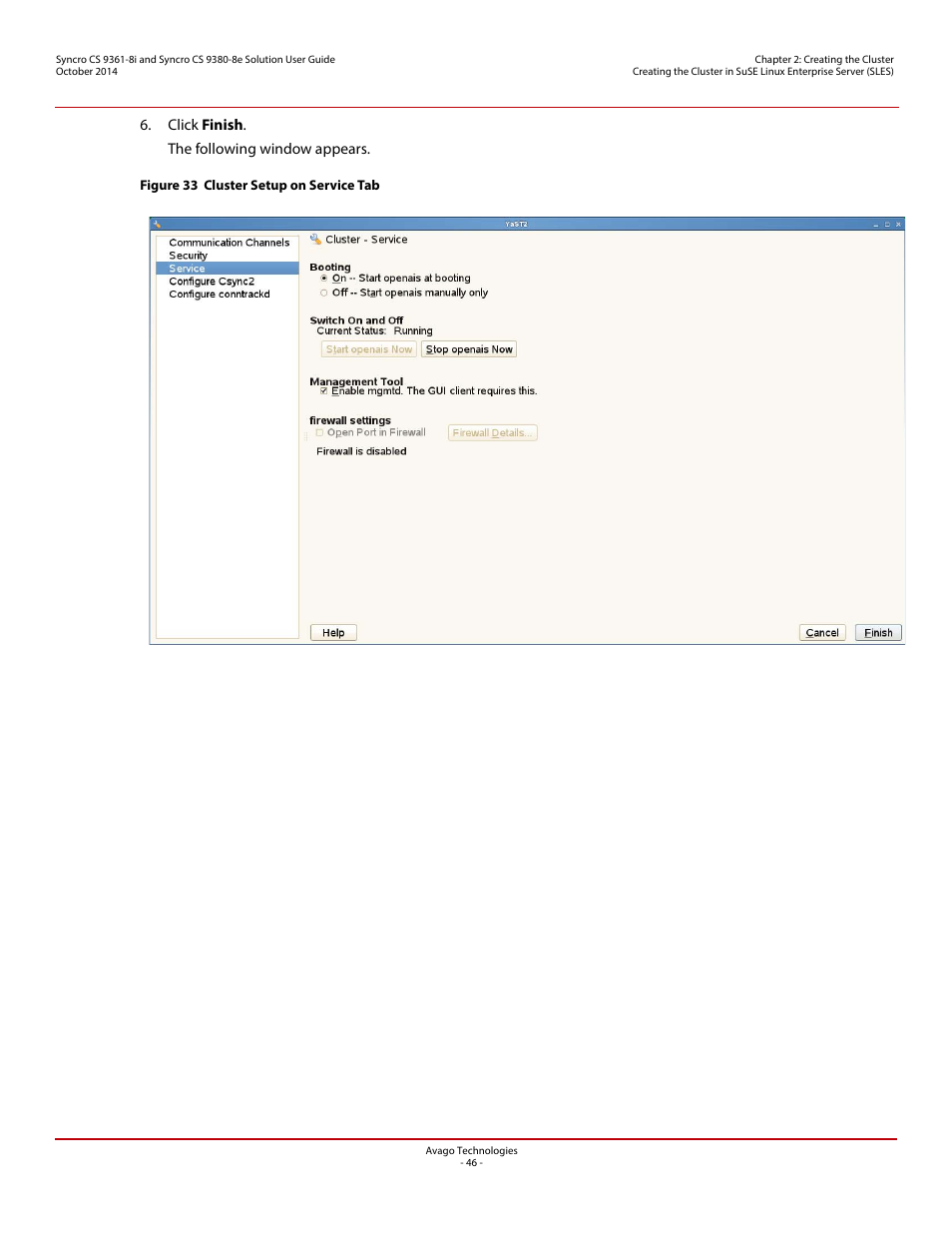 Avago Technologies Syncro 9361-8i User Manual | Page 46 / 81